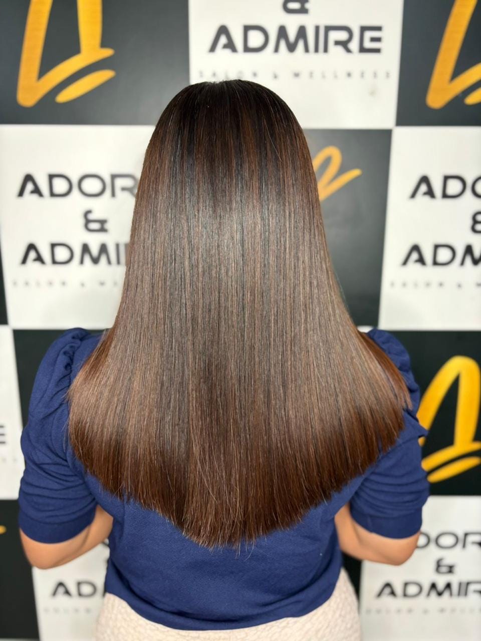 Inside Adorn & Admire salon on CMR Main Road, HRBR Layout, Kalyan Nagar